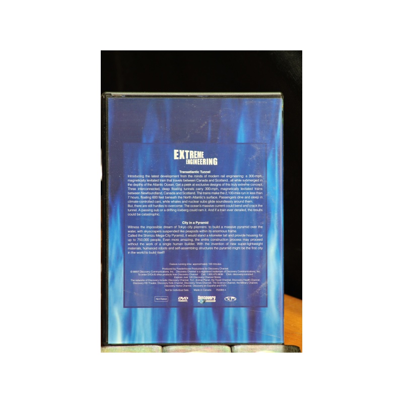 Extreme Engineering Discovery Channel DVD:6957