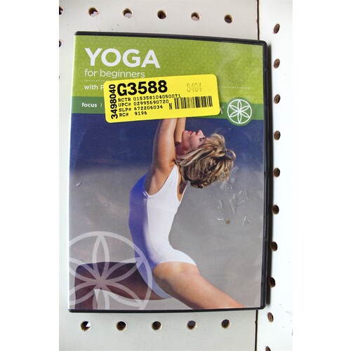 Yoga For Beginners DVD:577