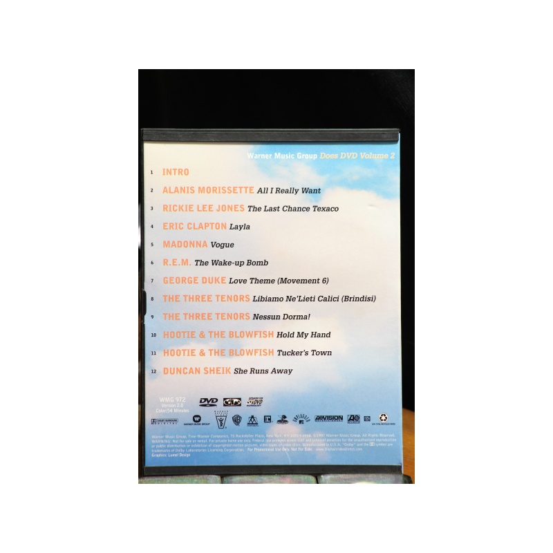 Warner Music Group Does Dvd Volume 2 DVD:6987