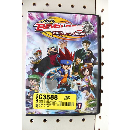 708: DVD Beyblade - Metal Fusion - 9 