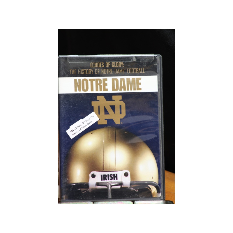 Echoes Of Glory: The History Of Notre Dame Football DVD:7041