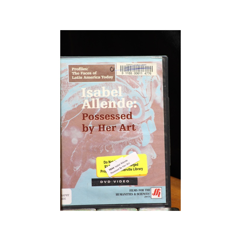 Isabel Allende Pocessed By Her Art DVD:7044