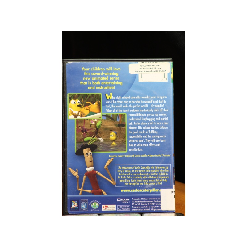 Carlos Caterpillar Topsy Turvy DVD:7052