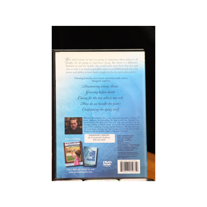 Confronting Death Walter Wangerin Jr. DVD:7065