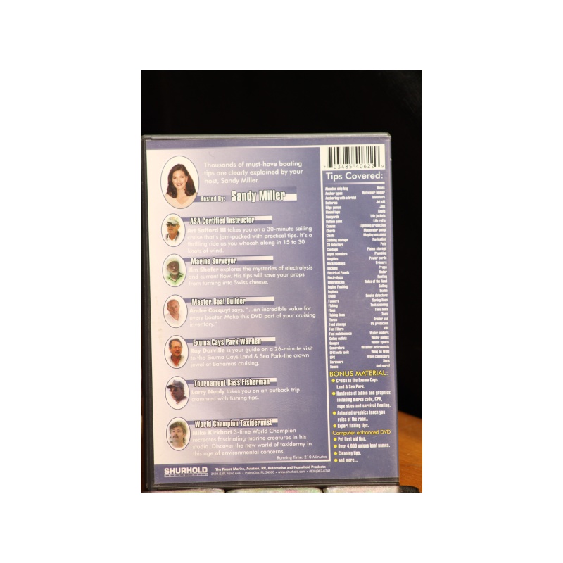 The Encyclopedia Of Boating Tips DVD:7076