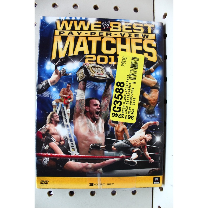 Wwe: Best Pay Per View Matches Of The Year DVD:591