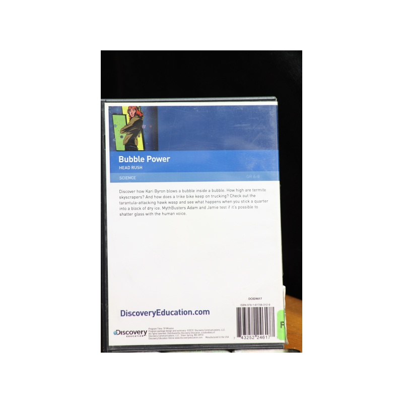 Discovery Bubble Power Head Rush DVD:7111