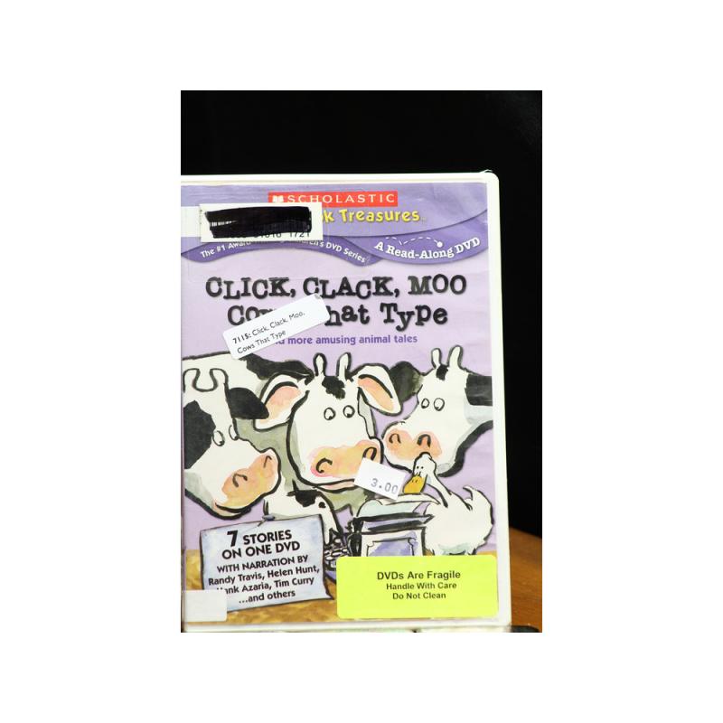 7206: DVD Click, Clack, Moo, Cows That Type 