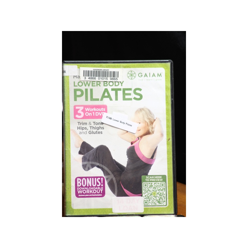 Lower Body Pilates DVD:7120