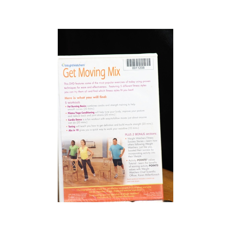 Weight Watchers Get Moving Mix DVD:7137