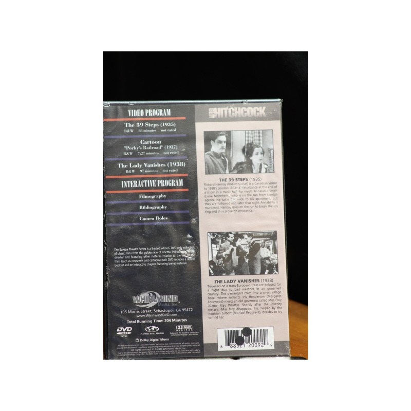 Alfred Hitchock The 39 Steps . The Lady Vanishes DVD:7138