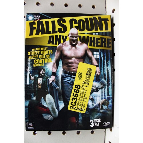 727: DVD Wwe: Wwe Falls Count Anywhere Matches 