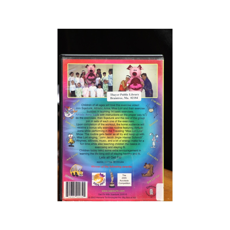 Get Fit With Sqedunk DVD:7180