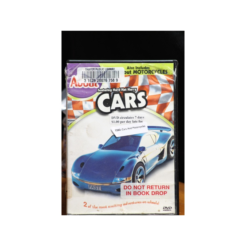 All About Cars And Motorcycles DVD:7202
