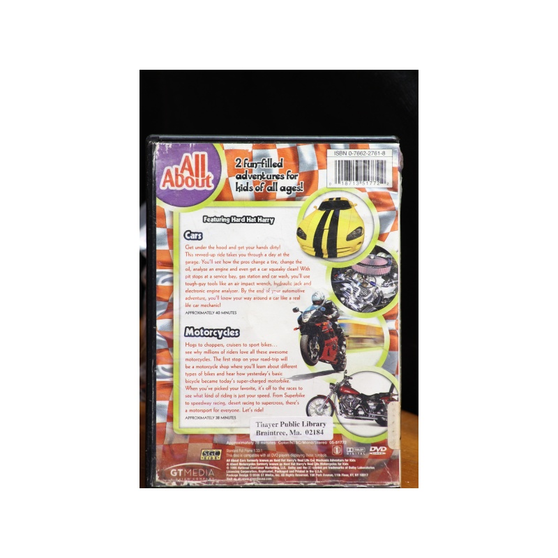 All About Cars And Motorcycles DVD:7202