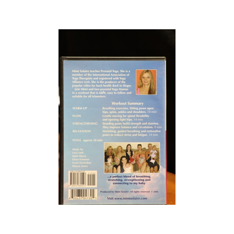 Prenatal Yoga With Mimi Solaire DVD:7216