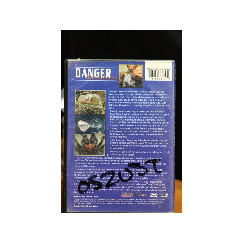 Danger Down Under DVD:7252