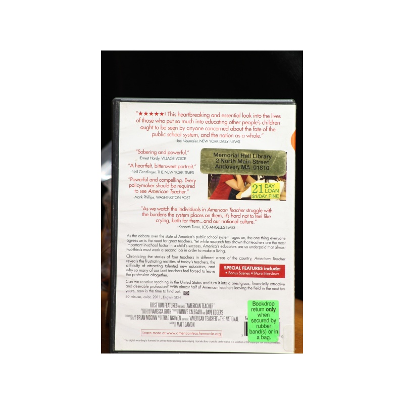 American Teacher DVD:7269