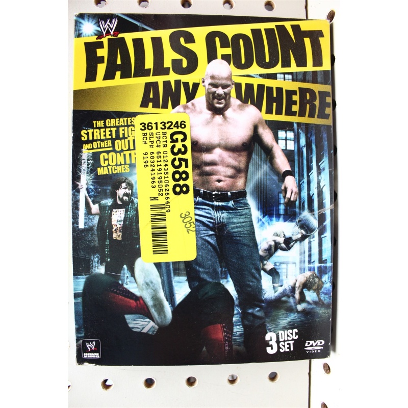 762: DVD Wwe: Wwe Falls Count Anywhere Matches 