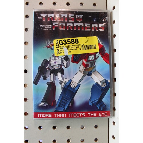 774: DVD Transformers: More Than Meets The Eye 