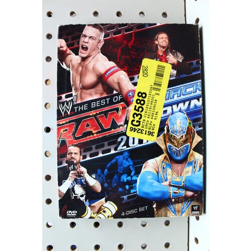 859: DVD Wwe Raw And Smackdown: The Best Of 2011 