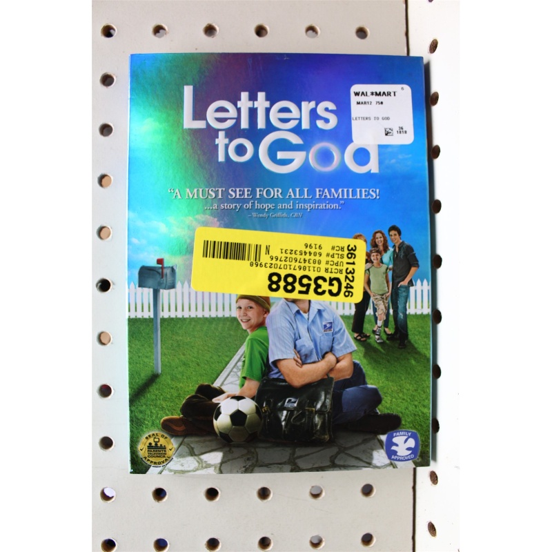 860: DVD Letters To God 