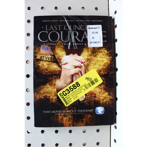 890: DVD Last Ounce Of Courage 