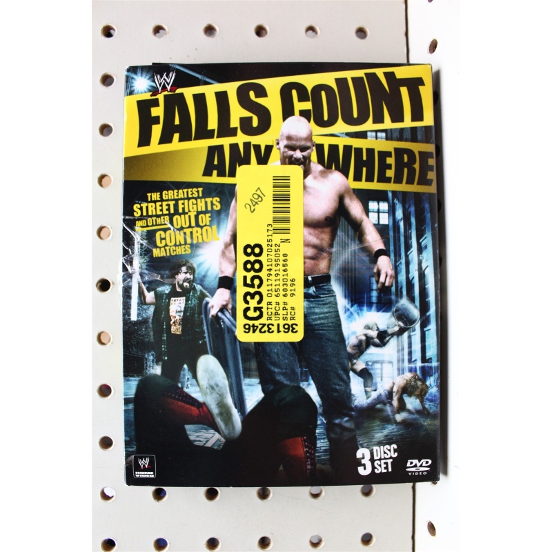 910: DVD Wwe: Wwe Falls Count Anywhere Matches 