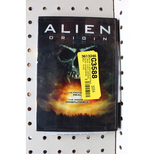 937: DVD Alien Origin 