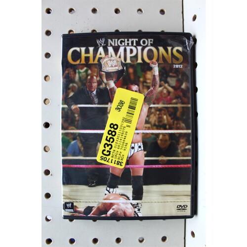 976: DVD Wwe Night Of Champions 2012 