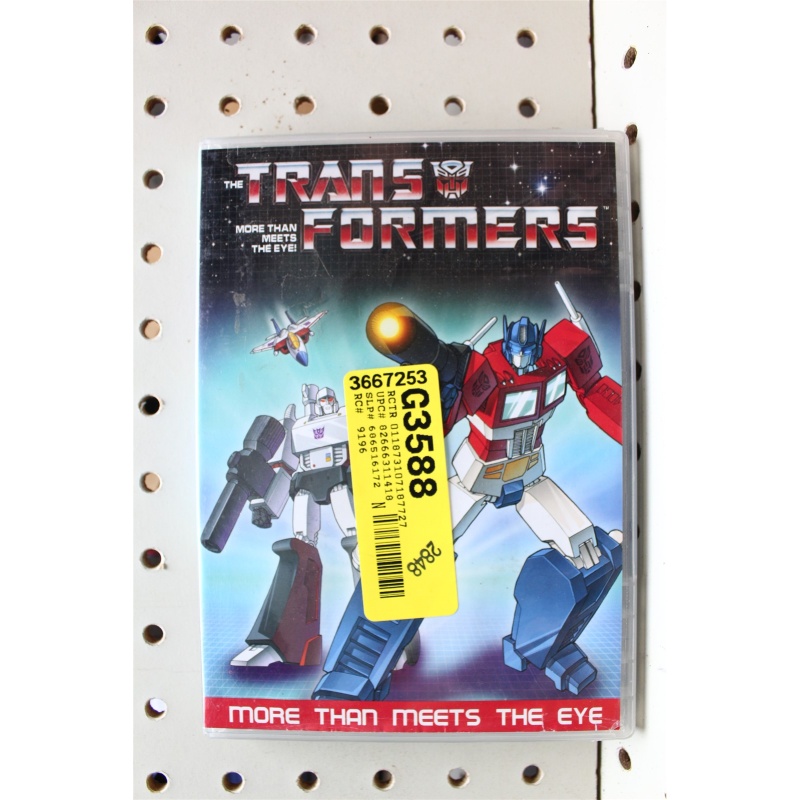 Transformers: More Than Meets The Eye DVD:857